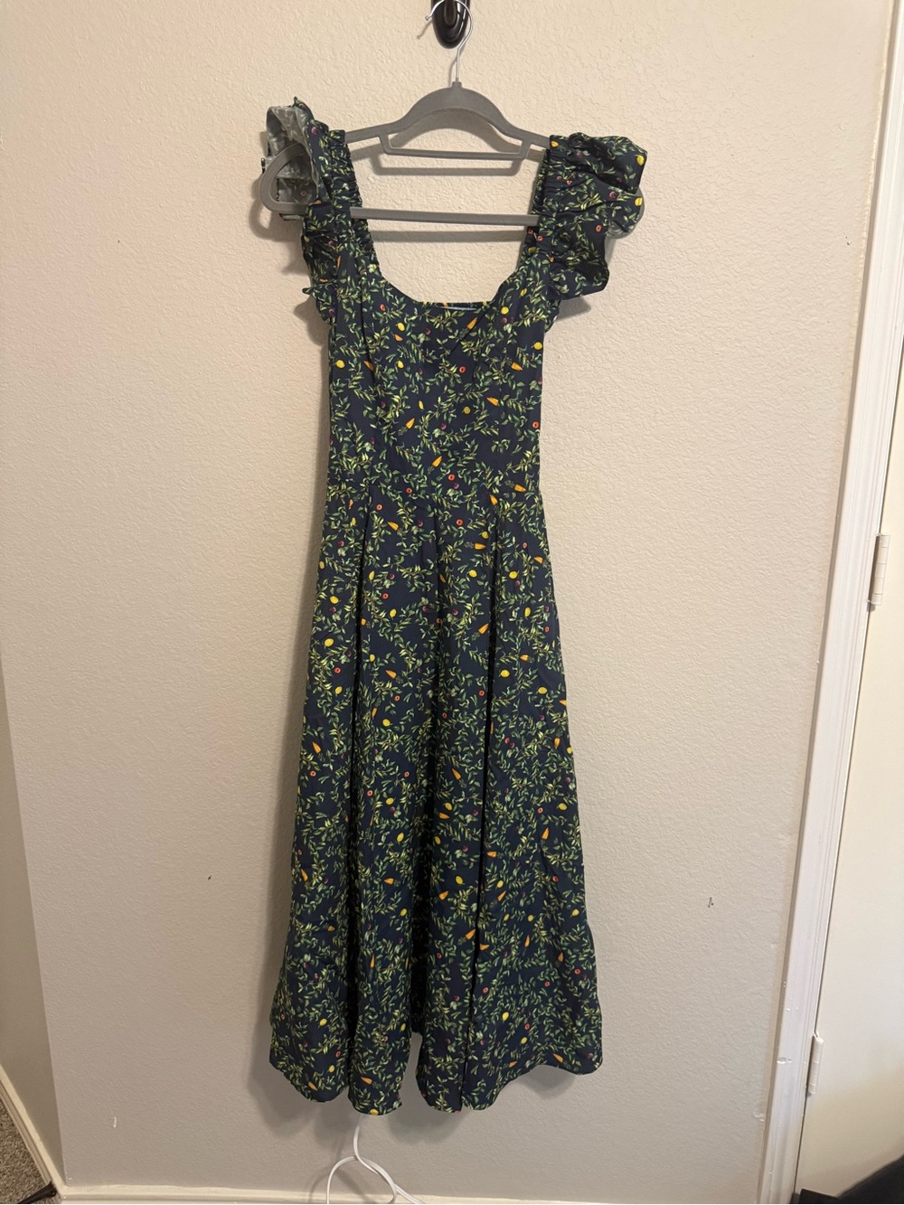Hill House Dress in RARE Midnight Garden Print